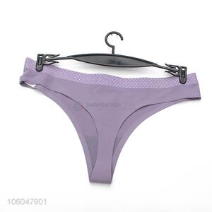 Factory promotional ladies sexy exquisite soft seamless underpant panties