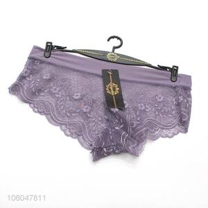 Low price women high-end delicate lace underpant panties