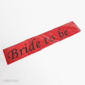 Suitable price party sash bridal shower bride to be sash