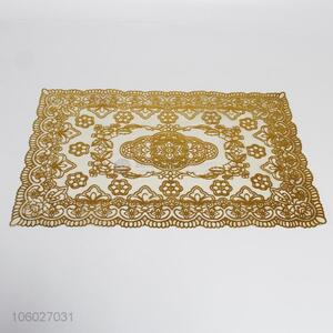 Hot selling gold hot stamping foil placemat table mat