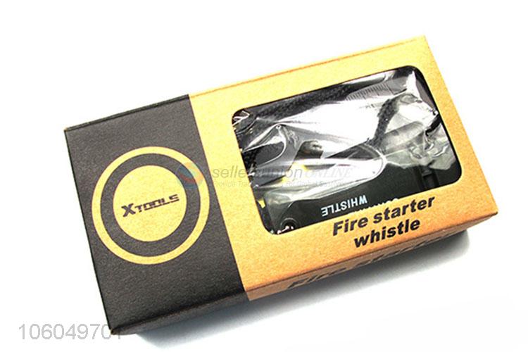 Promotional camping survival magnesium welding rod fire starter
