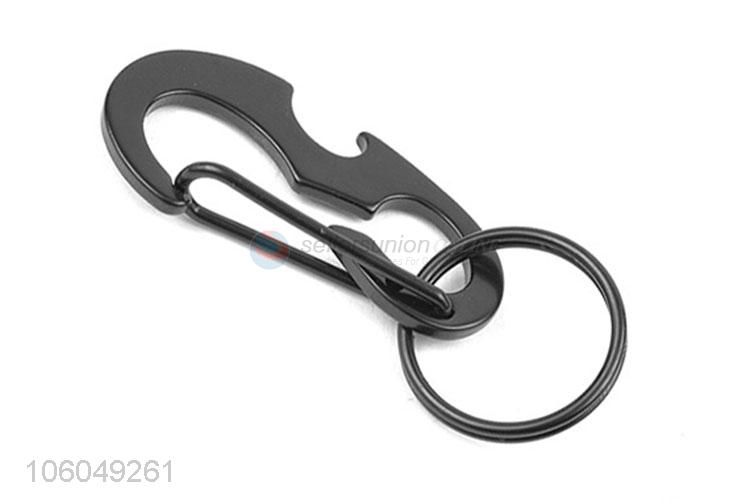 Superior quality outdoor camping plastic locking carabiner spring clip