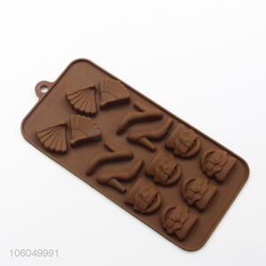 Unique design food grade handmade silicone chocolate mold