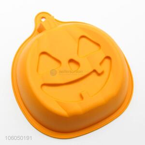Good quality halloween pumpkin shape silicone cake mold