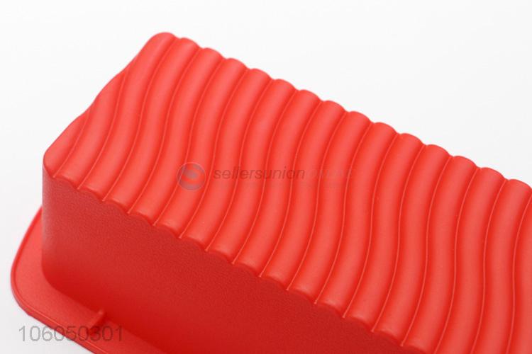 High qualities silicone rectangle cake mould christmas series