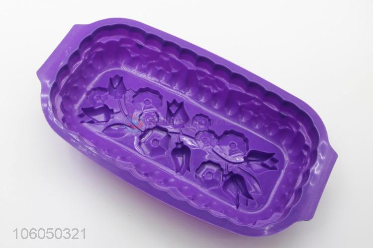 Wholesale price silicone cute rectangle cake mould