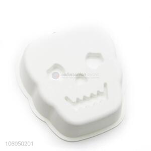 Good factory price halloween skull silicone cake mold