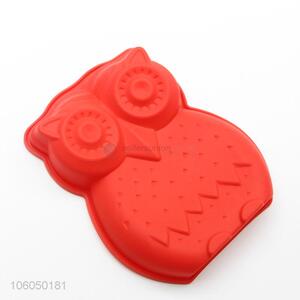 Factory price owl shape silicone cake molds for making cake