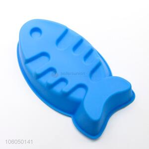 Good factory price fish shape silicone cake mold