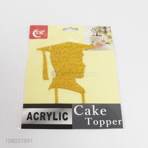 Unique Design Decorative Acrylic Cake Topper