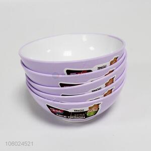 Cheap and good quality 5pc plastic bowl set,