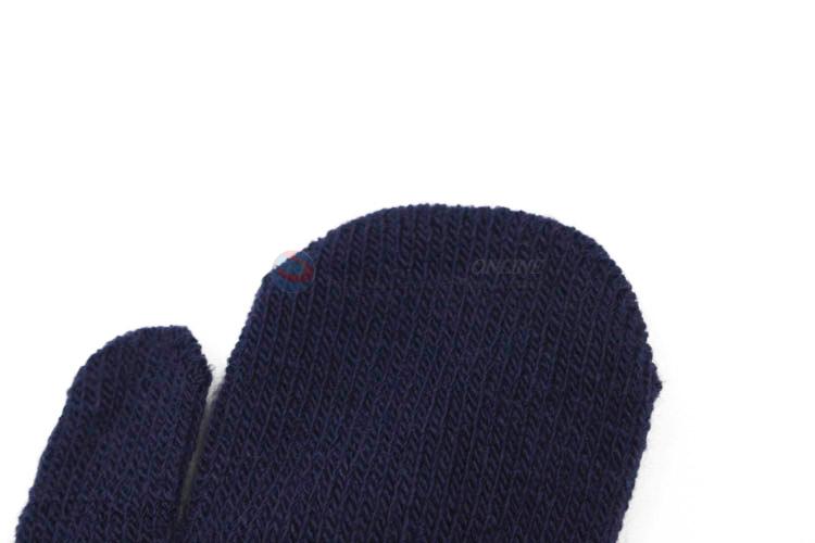 Best price children's small cute winter warm acrylic kids gloves