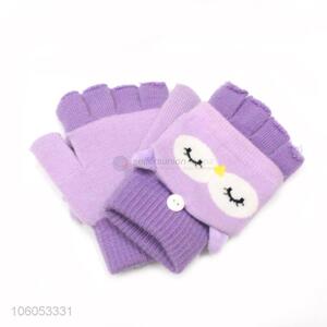 Wholesale new child knitting gloves warm winter gloves