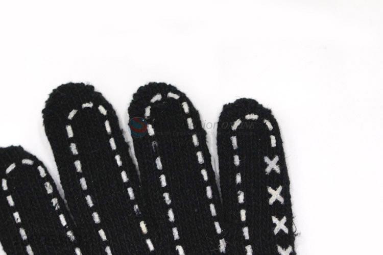 Wholesale cotton yarn dispensing non-slip safety  knitted gloves