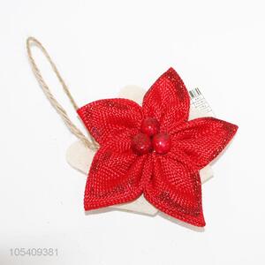 Hot Selling Christmas Decoration Linen Flowers