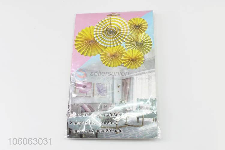 Suitable Price Party Background Decoration Fan Flower