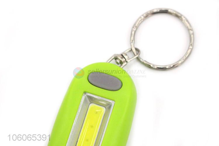 Customized cob led pocket flashlight led light keychain
