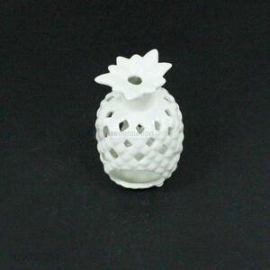 Good Sale Hollow Out Pineapple Ceramic Ornament