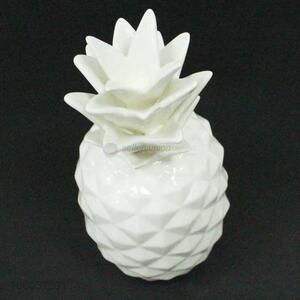 Delicate Design Pineapple Shape Ceramic Decoration