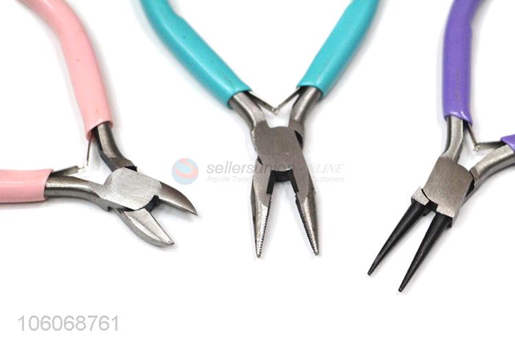 Good sale hand tools 3pcs/set mini steel pliers