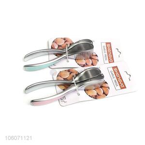 OEM factory kitchen supplies zinc alloy garlic press