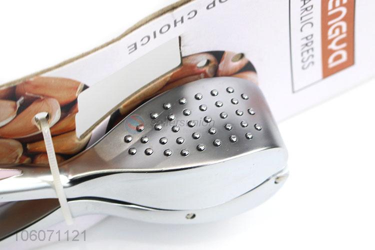 OEM factory kitchen supplies zinc alloy garlic press