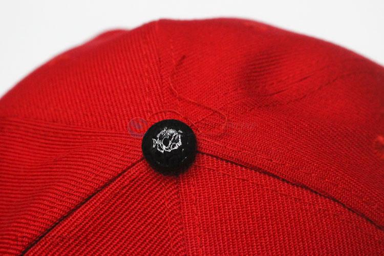 Factory sales embroidered sports baseball cap with clear stones