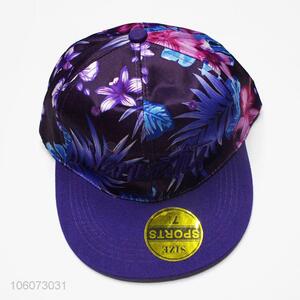Hot selling adults fashion embroidered printing baseball cap