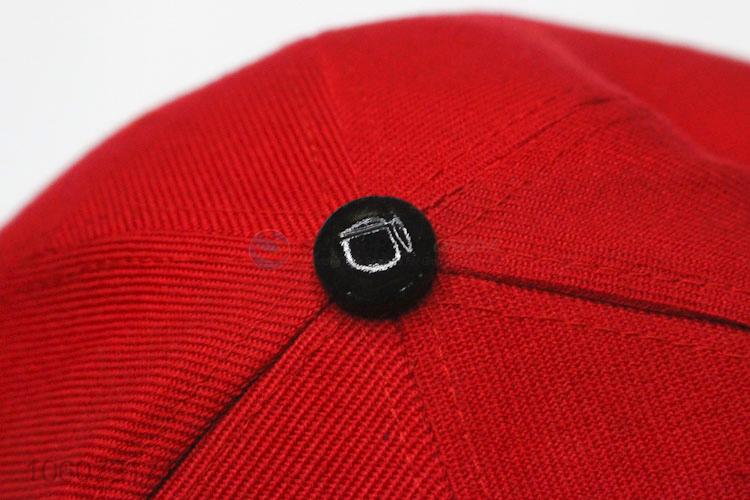 Low price stylish embroidered baseball hat with clear stones