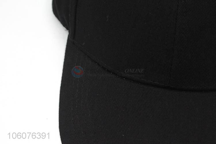 Wholesale promotional solid color cotton baseball cap