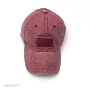Fashion custom 100% cotton promotional baseball cap