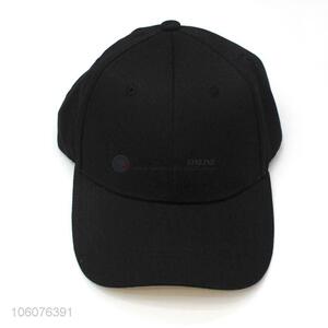 Wholesale promotional solid color cotton baseball cap