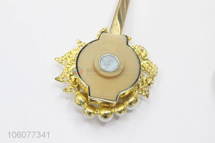 New style delicate alloy megnetic curtain tiebacks buckle