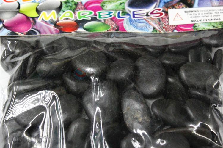 lowest price black natural pebbles stone