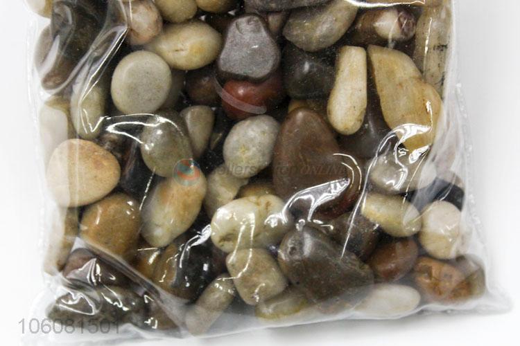 Chinese factories natural mixed color pebbles stone