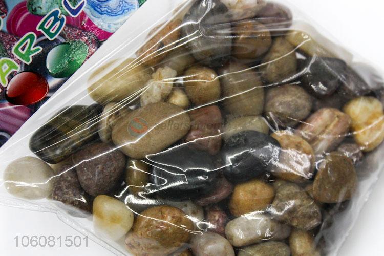 Chinese factories natural mixed color pebbles stone