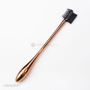 Factory costom gold <em>makeup</em> <em>brushes</em> plastic handle <em>makeup</em> brush