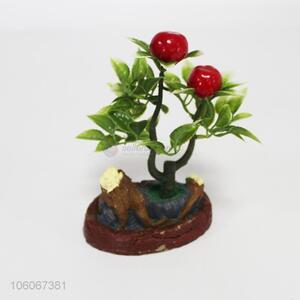 Promotional popular mini artificial fruit tree bonsai