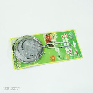Bulk price kitchen supplies 3pcs stainless iron oil strainer