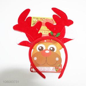 Wholesale Christmas deer horn headband for kids
