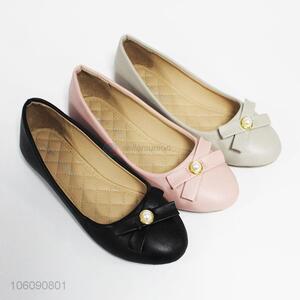 Chinese factories women's single shoes flat casual shoes