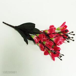 Wholesale cheap silk plastic artificial/fake flowers gladiolus