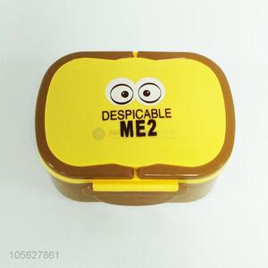 High quality promotional plastic lunch box for kids