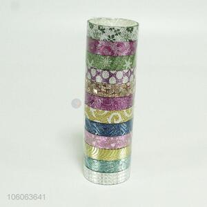 Top Selling 12PCS DIY Glitter Tape