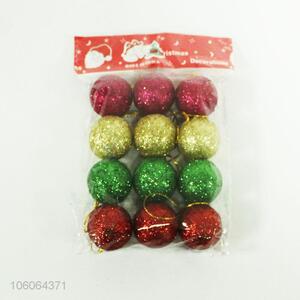 Chinese Factory 12PCS Christmas Ball Pendant