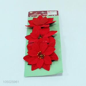 New Product Christmas Decoration Handmade Artificial Flower