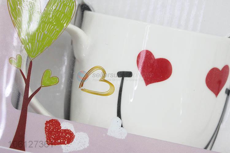 China Wholesale Ceramic Cup for Drinking for Couple