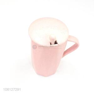 High Sales Pink Ceramic Cup for Drinking