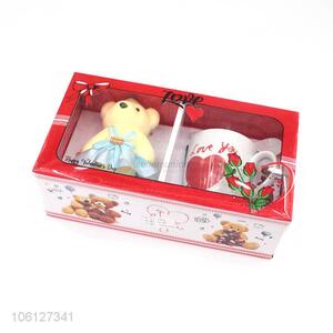 Wholesale Unique Design Valentine's Day Present Ceramic Coffee Cup Water Cup