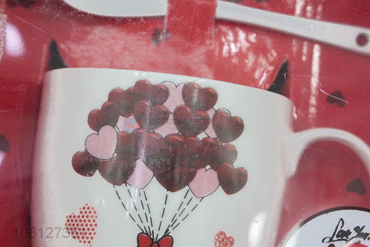 Wholesale Cheap Exquisite Ceramic Coffee Cup for Girl Gift
